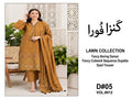 TANA DORA=Fancy Boring Daman-Cutwork Sequence Dupatta