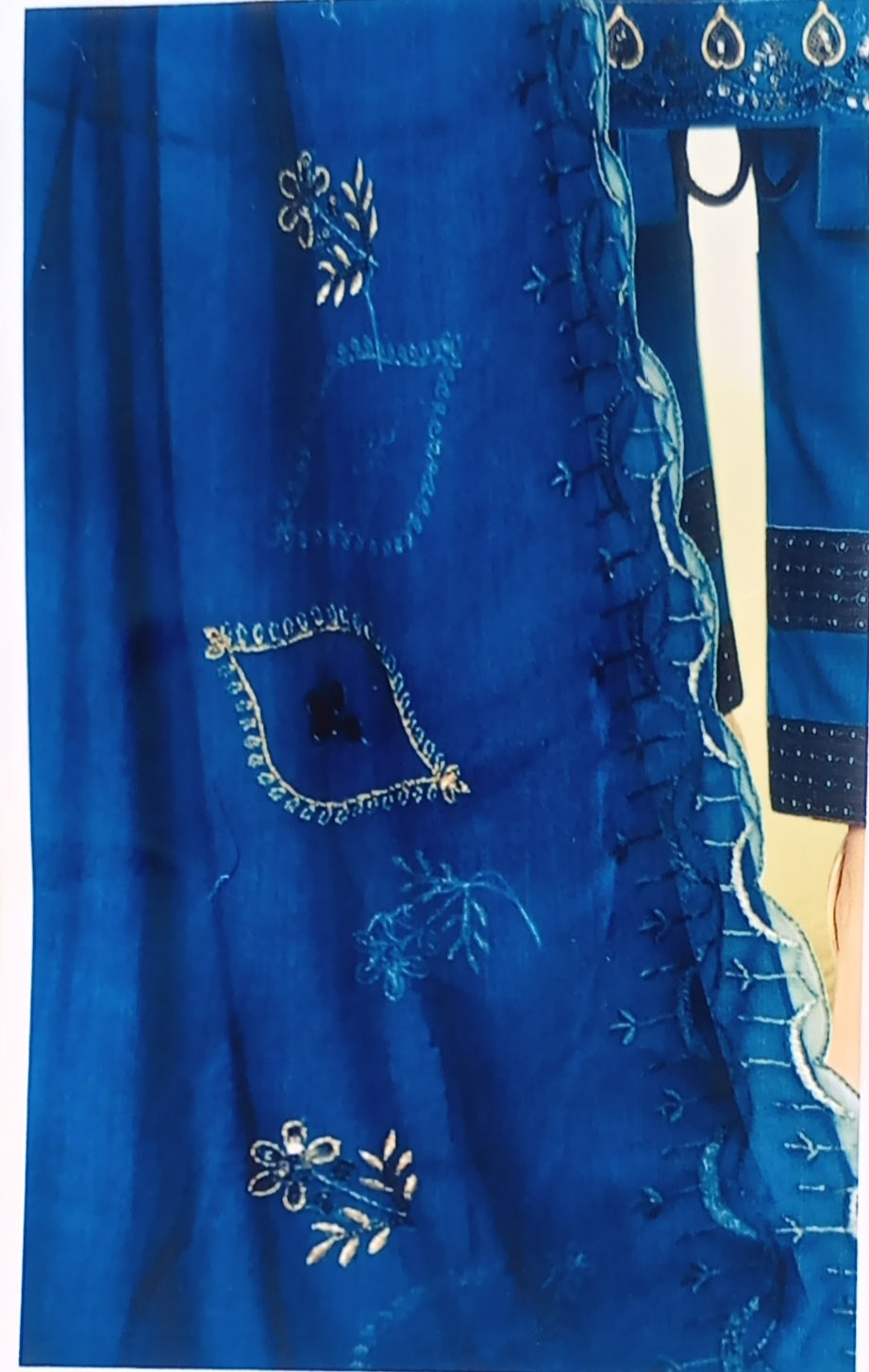 MINSA by P.K-Elegant royal blue 3-piece suit
