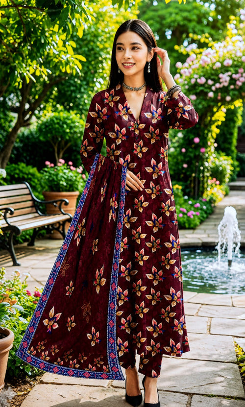 MH Arts – Bana Dora Lawn Allover
