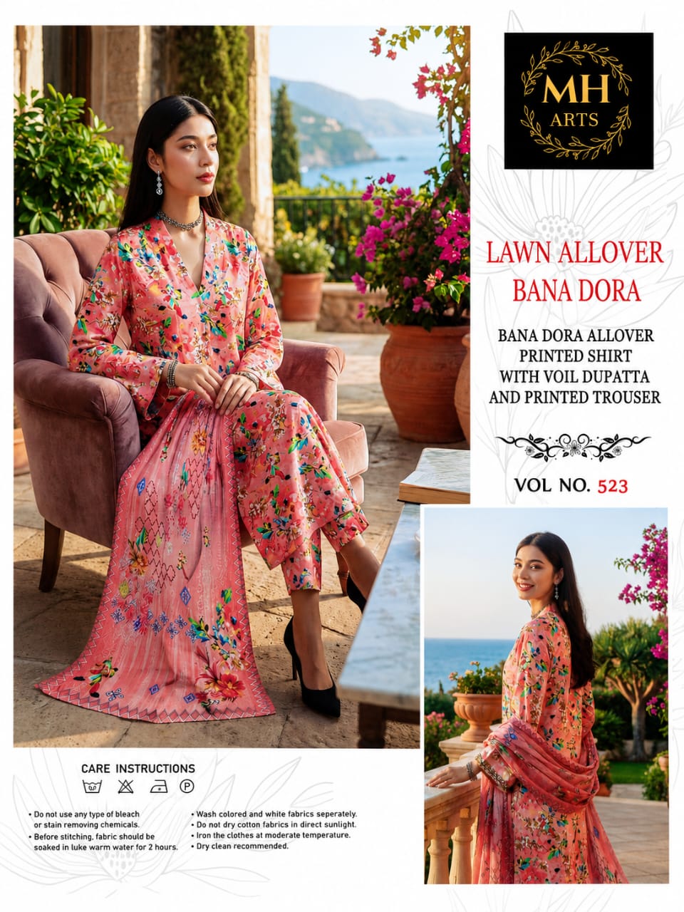 MH Arts – Lawn Allover Bana Dora