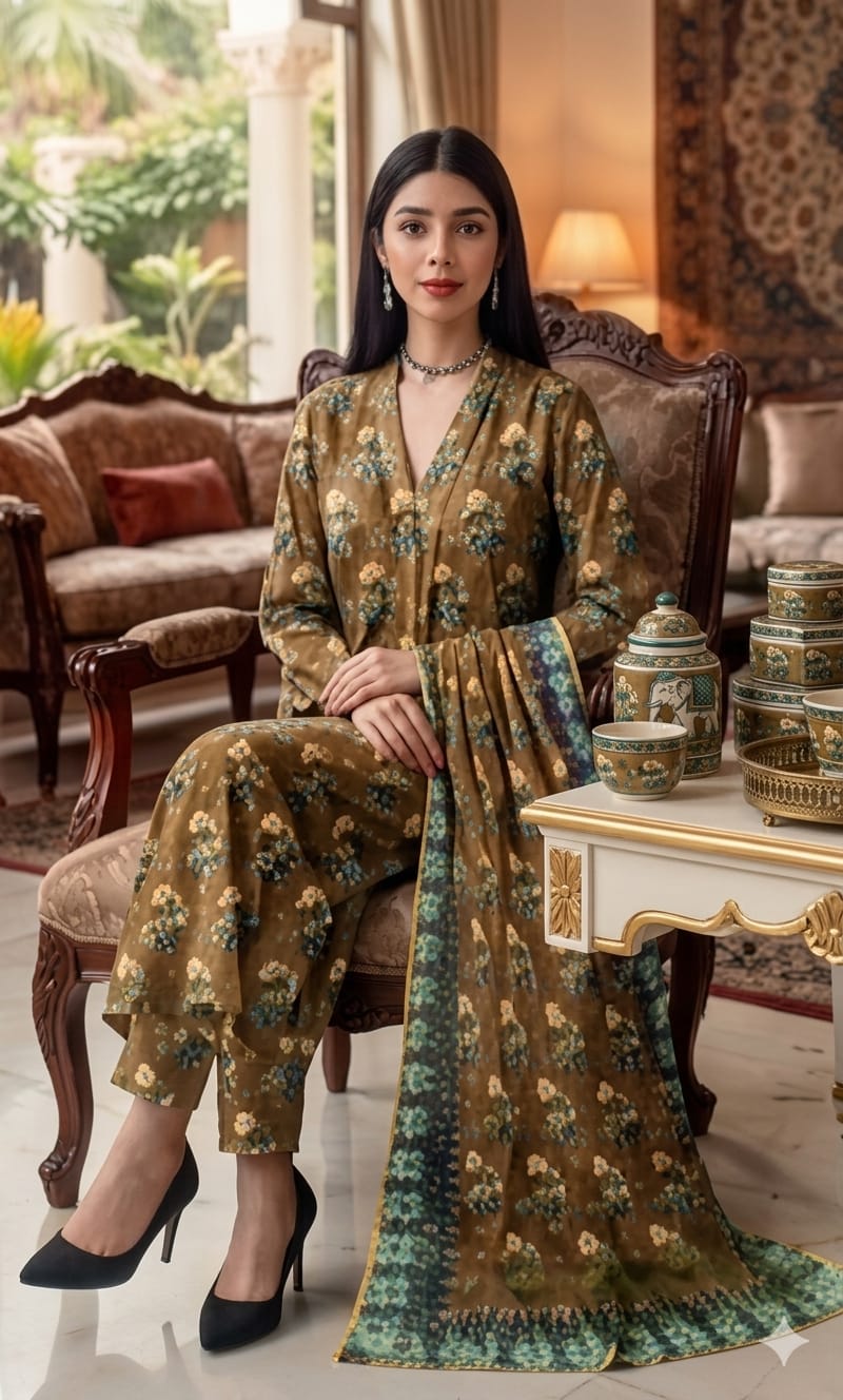 Premium Bana Dora lawn (lightweight & breathable)
