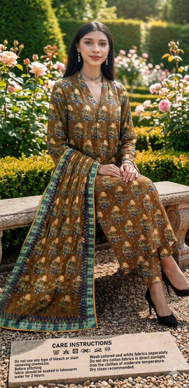Premium Bana Dora lawn (lightweight & breathable)